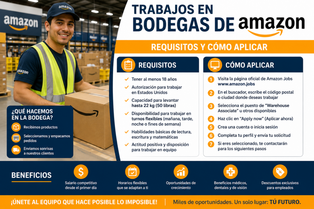 Empleos para Personal de Almacén en Grandes Empresas